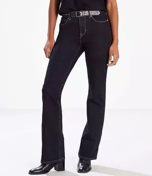 Классические джинсы со средней посадкой Levi's Bootcut, синий