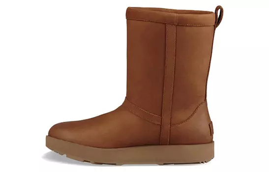 КЛАССИЧЕСКИЕ КОРОТКИЕ зимние ботинки женские каштановые многоцветные Ugg