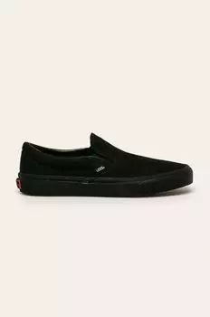 Классические кроссовки без шнуровки Vans, черный