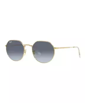 Классические металлические солнцезащитные очки Ray-Ban, желтый