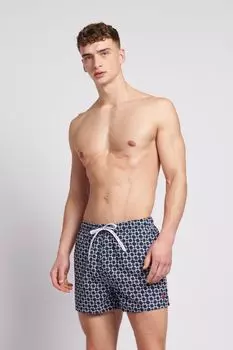 Классические мужские плавки синего цвета U.S. Polo Assn, синий