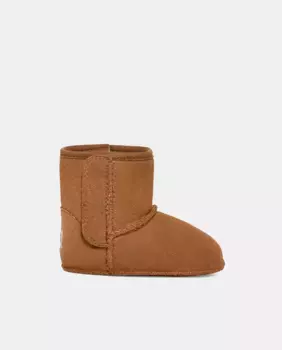 Классические пинетки для девочек и плед Lovey UGG, коричневый