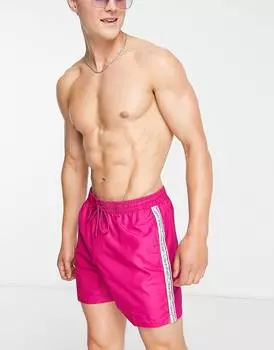 Классические розовые плавки Calvin Klein