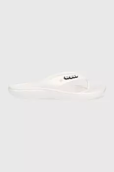 Классические шлепанцы Crocs, белый
