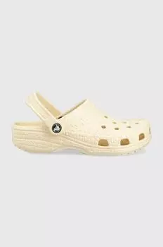 Классические шлепанцы Croskin Clog Crocs, бежевый
