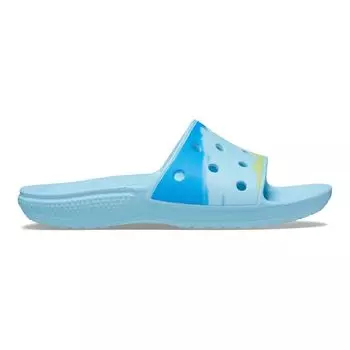 Классические шлепанцы для взрослых Crocs с эффектом омбре