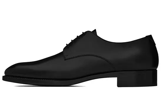 Классические туфли дерби Saint Laurent, черный