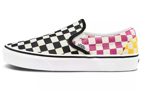 Классические туфли-лодочки «Glitter Check - Multi» Vans