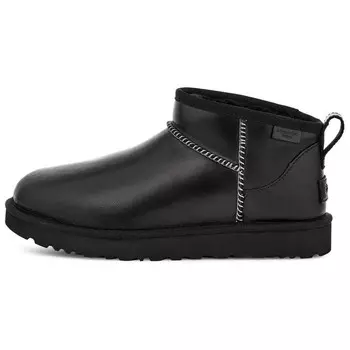 Классические ультра мини ботинки LTHR Regen черный женские Ugg