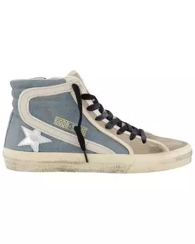 Классические замшевые кроссовки Golden Goose Slide