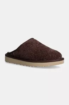 Классические замшевые слипоны UGG без шнуровки, коричневый