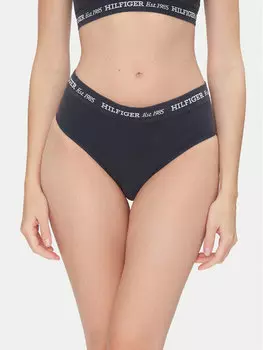 Классические женские трусы с высокой талией UW0UW05724 Tommy Hilfiger, синий