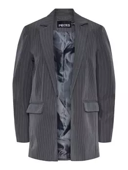 Классический блейзер PIECES Blazer PCBOZZY, серый