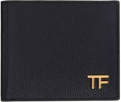 Классический кошелек двойного сложения из мягкой зернистой кожи T Line TOM FORD