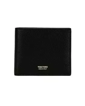 Классический кошелек двойного сложения Tom Ford, черный