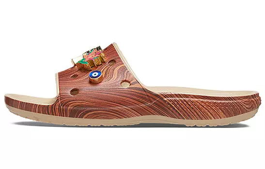 Классический слайдер SZA Wood Grain Crocs