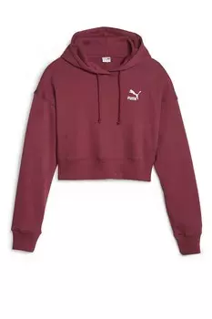 Классическое короткое худи Puma, бургундия