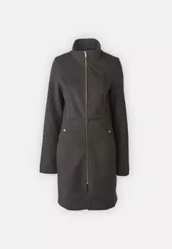 Классическое пальто VMCLARASIA COAT Vero Moda Tall, цвет Mottled Dark Grey
