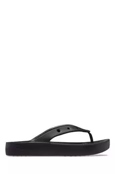 Классика с босоножками на платформе Crocs, черный