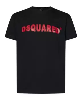 Классная футболка с круглым вырезом Dsquared2, черный
