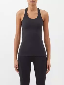Классная майка-борцовка Lululemon, черный