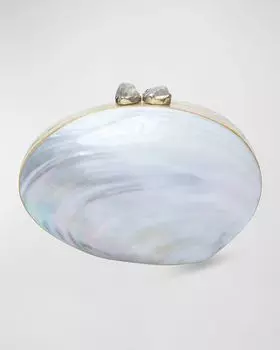 Клатч Ariel Shell Rafe, цвет White