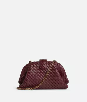 Клатч Bottega Veneta, красный