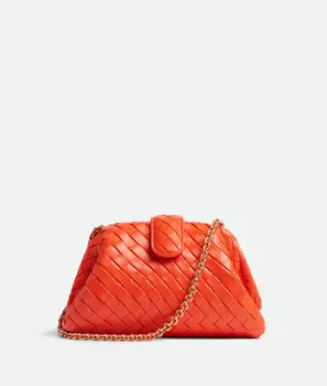 Клатч Bottega Veneta, оранжевый