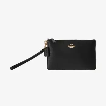 Клатч Coach Small Wristlet, черный