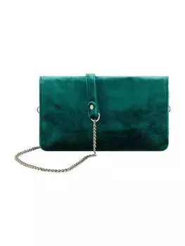 Клатч curuba, цвет turquoise