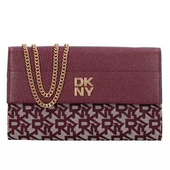 Клатч DKNY, бордовый