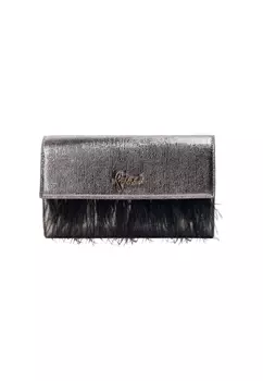 Клатч faina/Abendtasche, цвет Grau Metallisch