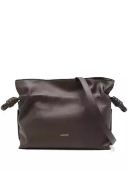 Клатч Flamenco LOEWE, коричневый