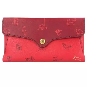 Клатч FOSSIL Clutch Heritage, цвет Red/Carmine red