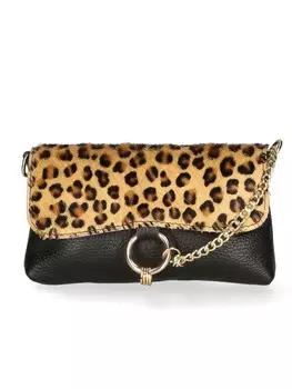 Клатч Gave Lux, цвет cheetah cognac