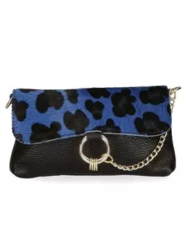 Клатч Gave Lux, цвет leopard blu