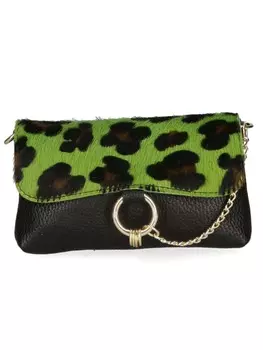 Клатч Gave Lux, цвет leopard green