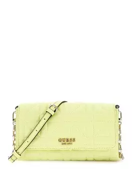 Клатч GUESS Clutch Assia, цвет Lime