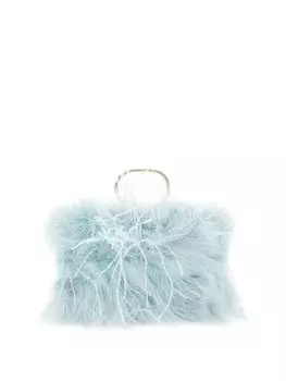 Клатч GUESS Clutch Dalida, светло-голубой