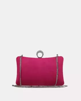Клатч из микрофибры Menbur, цвет Fucsia