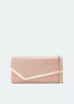 Клатч Jimmy Choo Emmie, розовый