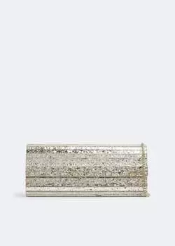 Клатч JIMMY CHOO Sweetie clutch, металлик