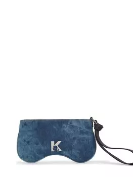 Клатч KARL LAGERFELD JEANS, синий деним