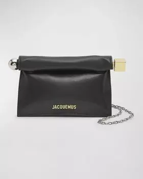 Клатч La Petite Pochette Rond Jacquemus, цвет Black