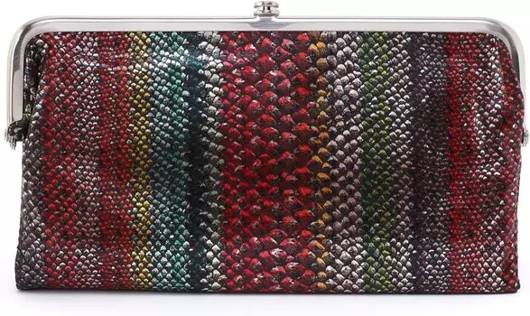 Клатч Lauren HOBO, цвет Holiday Stripe