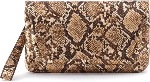 Клатч Lauren Wristlet HOBO, цвет Golden Snake