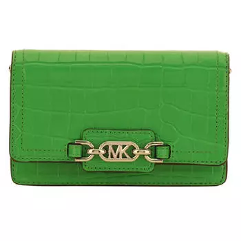 Клатч Michael Kors Heather Shoulder, зеленый