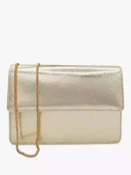 Клатч Paradox London Darlene Metallic, цвет champagne