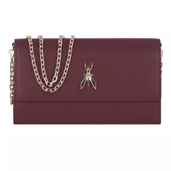 Клатч PATRIZIA PEPE Clutch, бордо