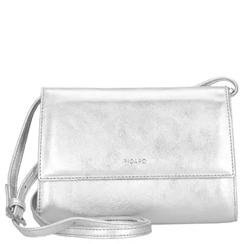 Клатч PICARD Auguri Abendtasche 19 cm Rindsleder, серебряный